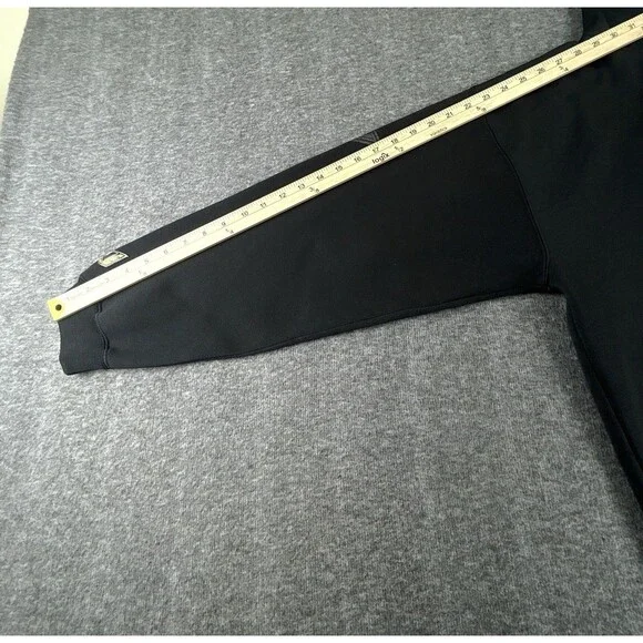 Volcom Iconic Stone Hoodie Mens XL Black Zip Up Fleece Lined Skateboarding Surf - Picture 8 of 8